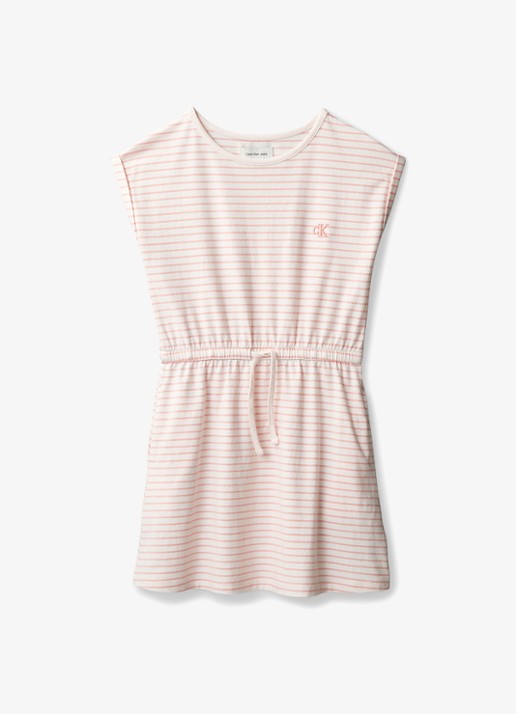 Calvin Klein Mini jurk met streepprint en steekzakken