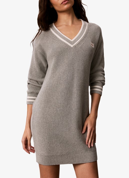 Calvin Klein Mini trui-jurk met logo