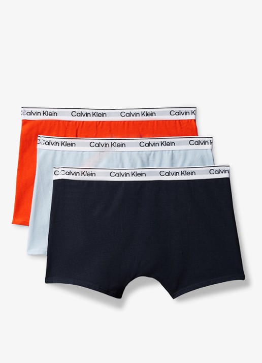 Calvin Klein Modern boxer met logoband in 3-pack - detail 2 orange