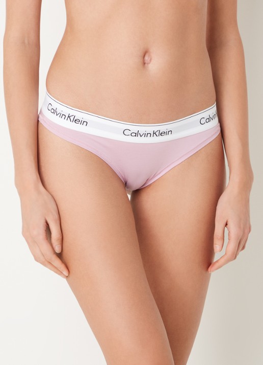 Calvin Klein Modern hipster met logoband - detail 3 mauve mist  / violet