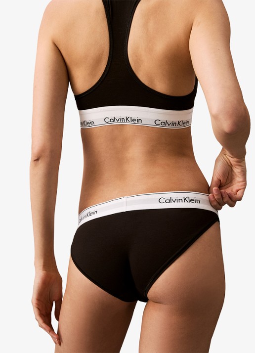 Calvin Klein Modern hipster met logoband - detail 4 black / zwart