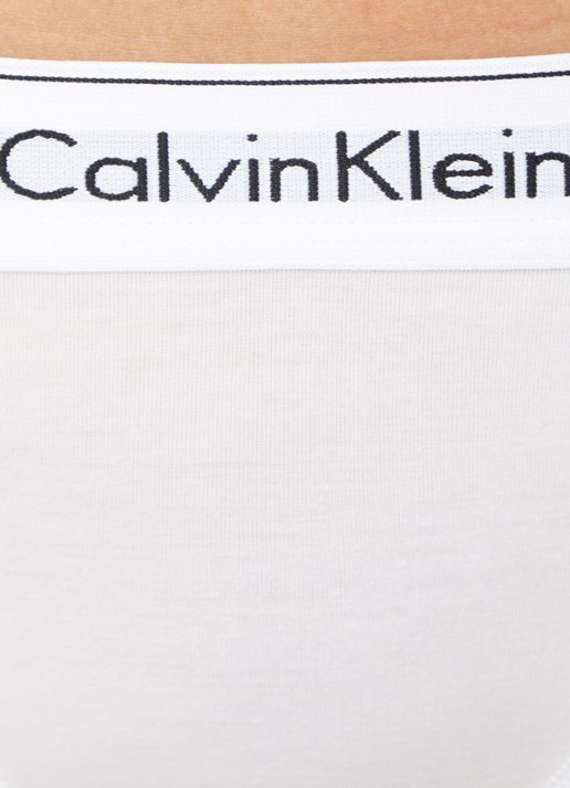 Calvin Klein Modern hipster met logoband - detail 2 white / wit