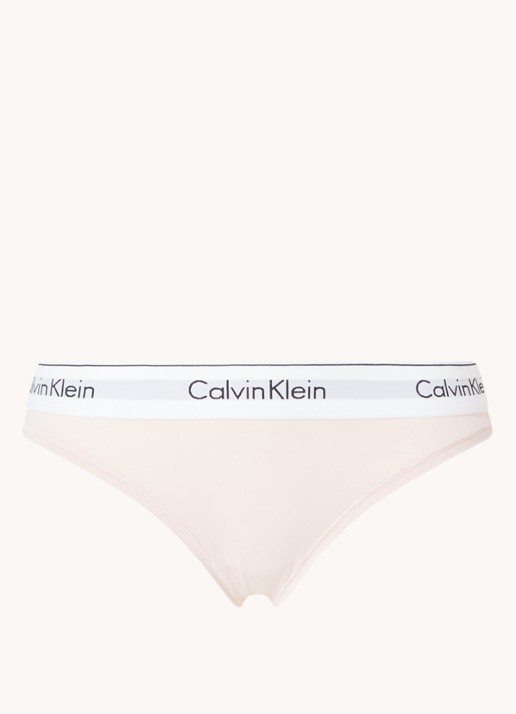 Calvin Klein Modern hipster met logoband - voorkant nymphs thigh  / roze