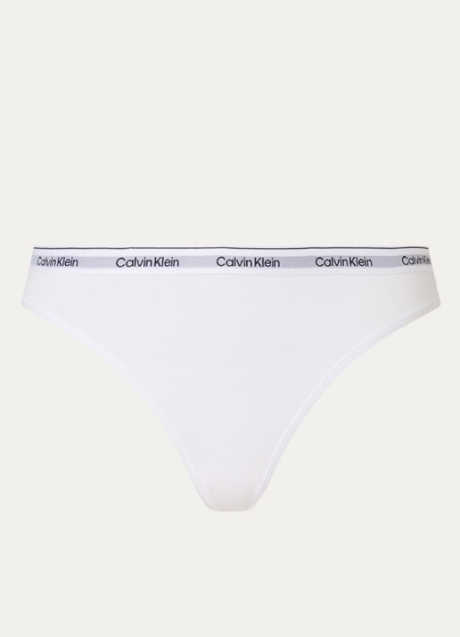 Calvin Klein Modern hipster met logoband - voorkant 3 white / wit