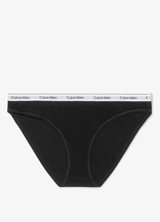 Calvin Klein Modern hipster met logoband - voorkant 7 black / zwart