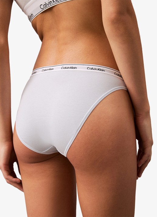 Calvin Klein Modern hipster met logoband - achterkant 7 plein air / blauw