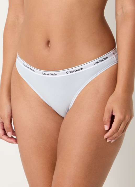 Calvin Klein Modern hipster met logoband - detail 5 plein air / blauw