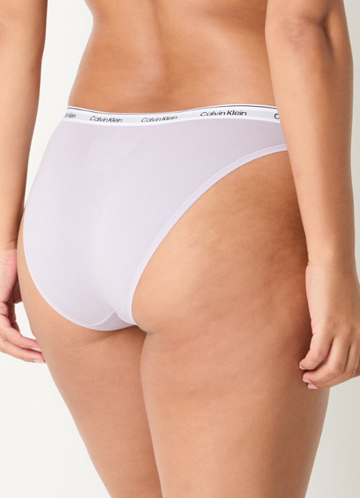 Calvin Klein Modern hipster met logoband - achterkant 4 lilac sugar / paars