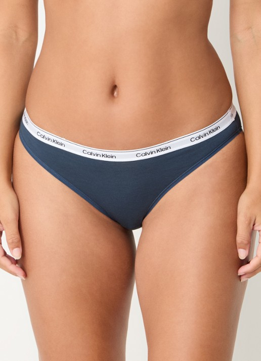 Calvin Klein Modern hipster met logoband - detail 2 ink / blauw