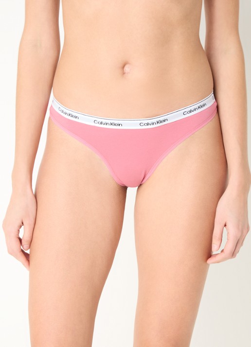 Calvin Klein Modern hipster met logoband - detail 2 berry pink / roze