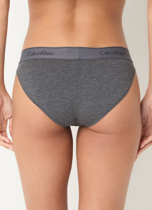 Calvin Klein Modern hipster met logoband - achterkant 9 charcoal grey heather/ashford grey / grijs