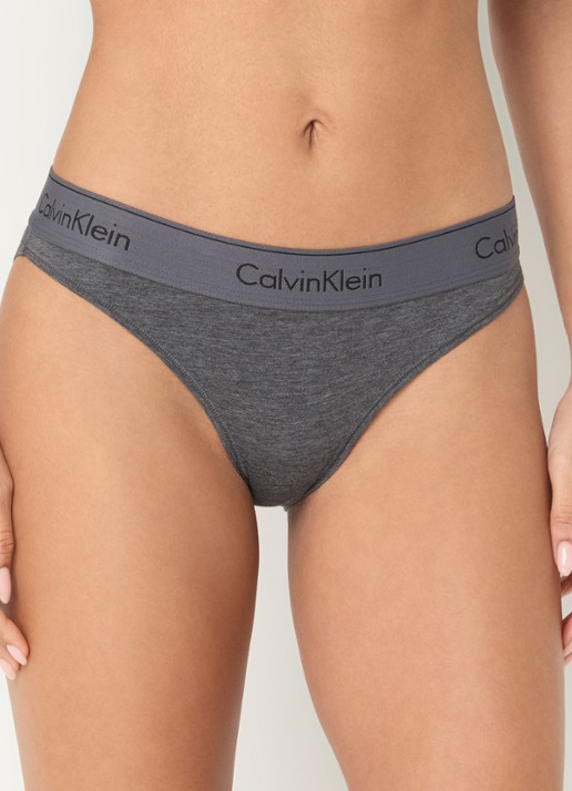 Calvin Klein Modern hipster met logoband - detail 6 charcoal grey heather/ashford grey / grijs