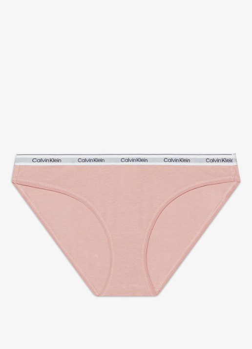 Calvin Klein Modern hipster met logoband - voorkant 3 subdued / beige
