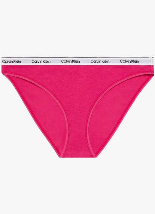 Calvin Klein Modern hipster met logoband - voorkant 4 vibrant pink-245 / roze