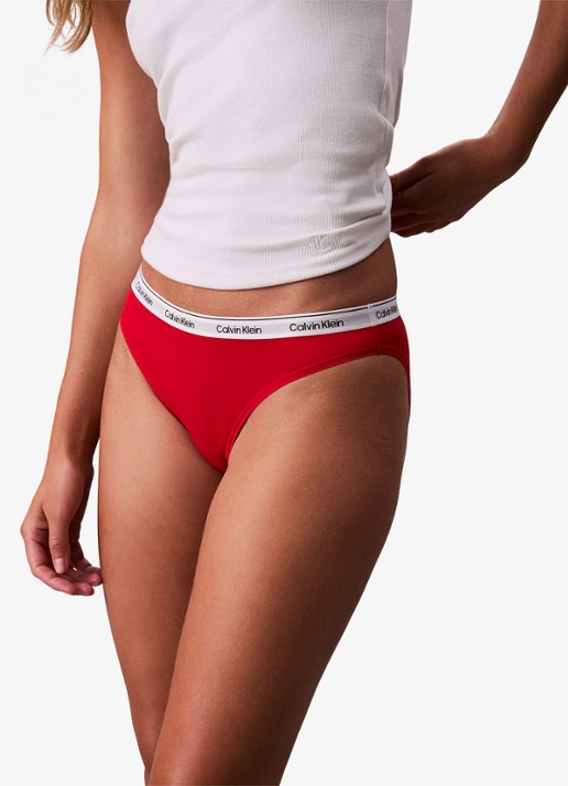 Calvin Klein Modern hipster met logoband - detail 3 adrenaline rush-vmt / rood