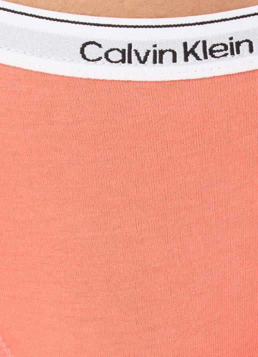 Calvin Klein Modern hipster met logoband - detail 3 coral pop-yts / oranje