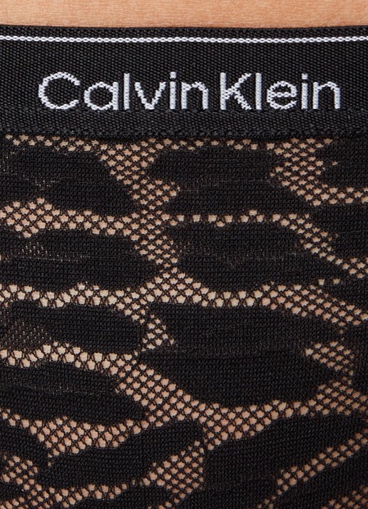 Calvin Klein Modern Logo slip van kant in 3-pack - detail 3 zwart