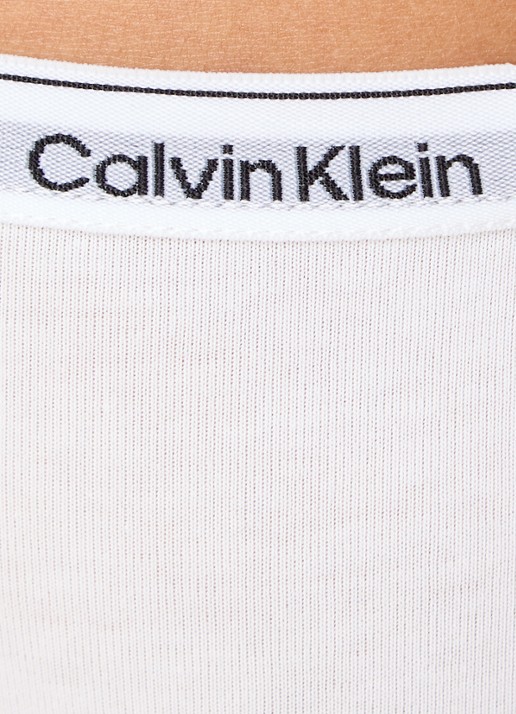 Calvin Klein Modern string met logoband - detail 4 white  / wit