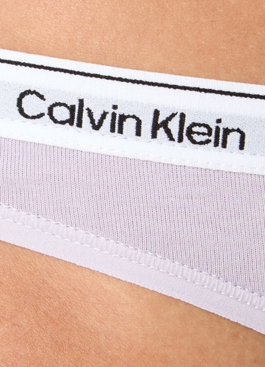Calvin Klein Modern string met logoband - detail 3 lilac sugar / paars