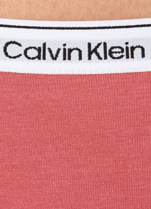 Calvin Klein Modern string met logoband - detail 4 dusty cedar / oranje