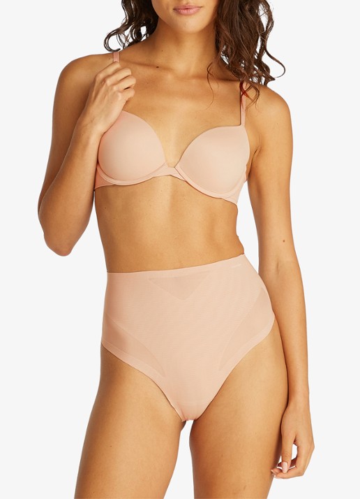 Calvin Klein Naadloze corrigerende string - detail 5 beige