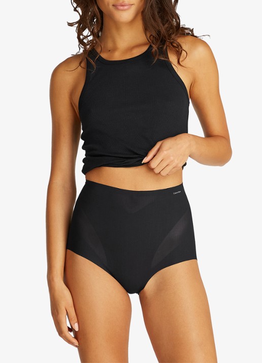 Calvin Klein Naadloze corrigerende string - detail 5 zwart