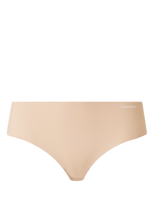 Calvin Klein Naadloze hipster - voorkant 3 donkerbeige