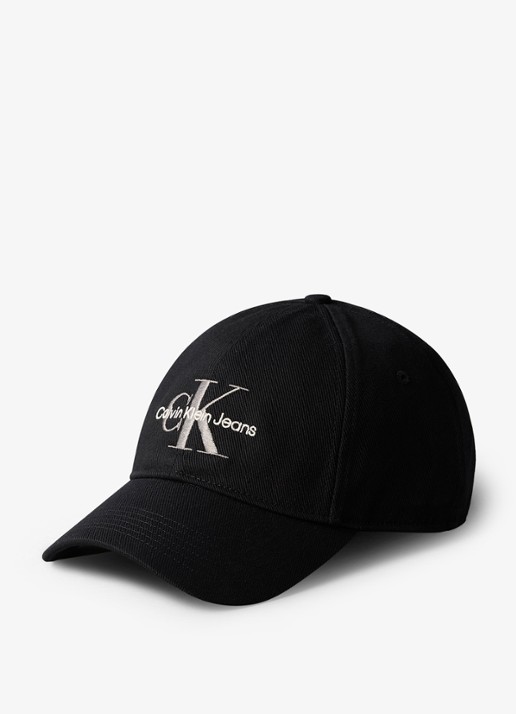 Calvin Klein Pet met borduring - voorkant zwart