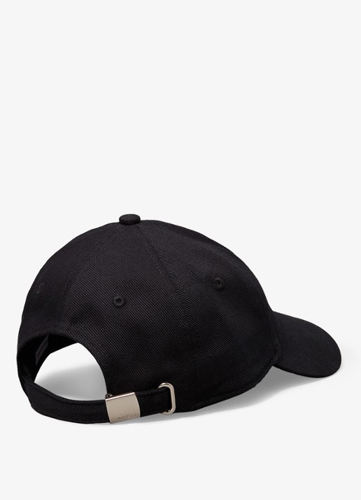 Calvin Klein Pet met logoborduring - achterkant zwart