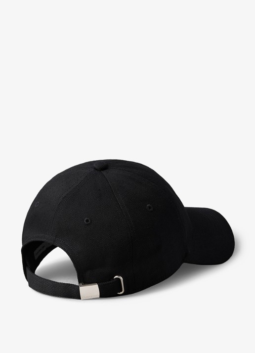 Calvin Klein Pet met logoborduring - achterkant 3 zwart