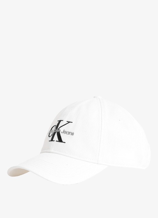 Calvin Klein Pet met logoborduring - voorkant wit