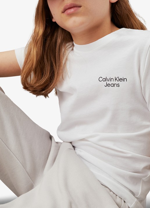 Calvin Klein Pet met logoborduring - voorkant 6 zwart