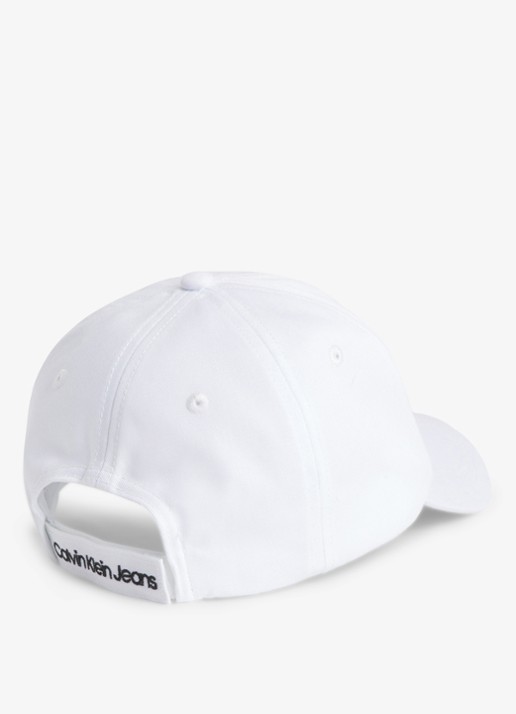 Calvin Klein Pet met logoborduring - achterkant 3 wit