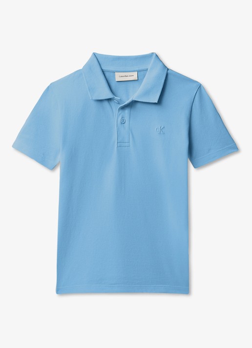 Calvin Klein Polo met logoborduring