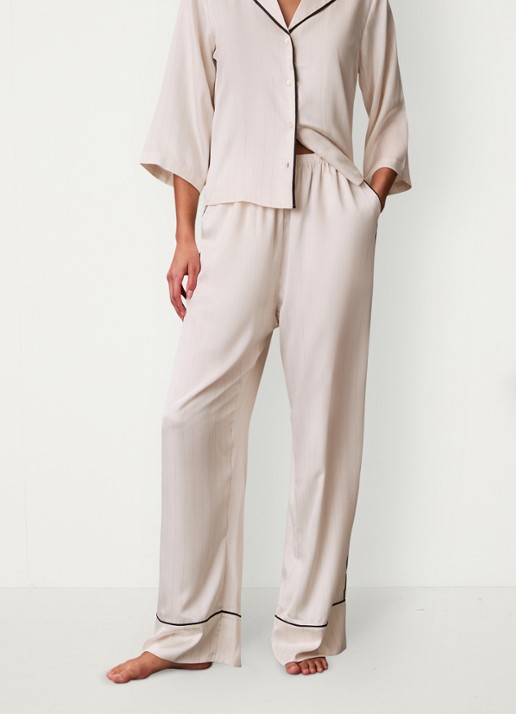 Calvin Klein Pyjamabroek van satijn