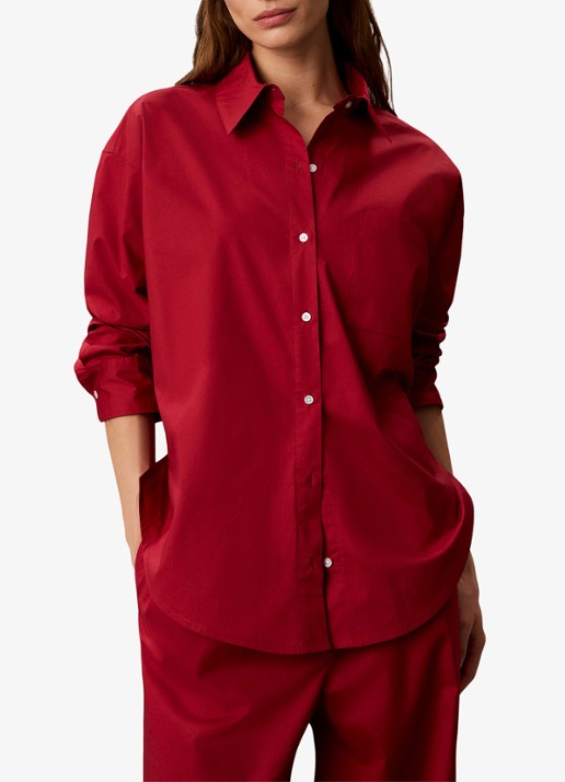 Calvin Klein Pyjamatop met kraag