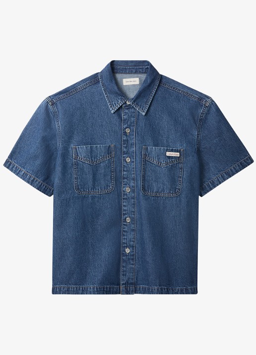 Calvin Klein Regular fit overhemd met logo