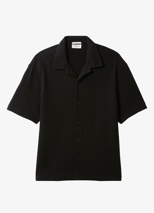 Calvin Klein Regular fit overhemd met logoborduring