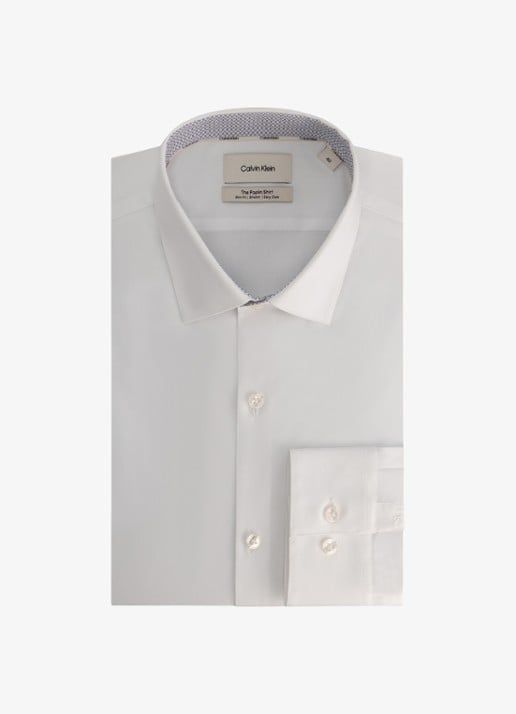 Calvin Klein Regular fit overhemd met stretch