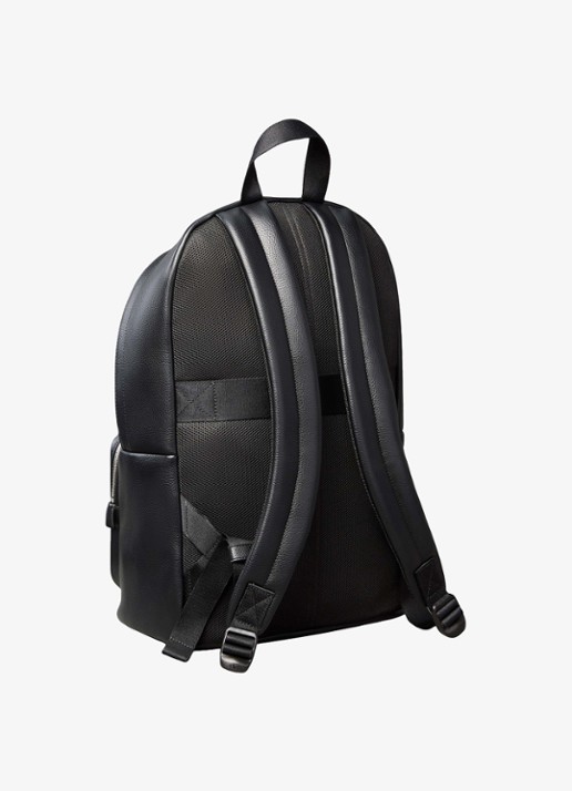 Calvin Klein Rugzak met laptopvak - achterkant black-ub1 /  zwart