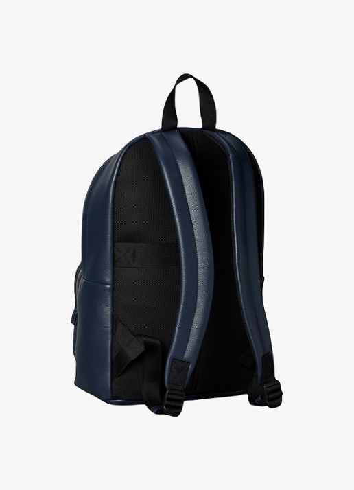 Calvin Klein Rugzak met laptopvak - achterkant blue nights-cci / blauw