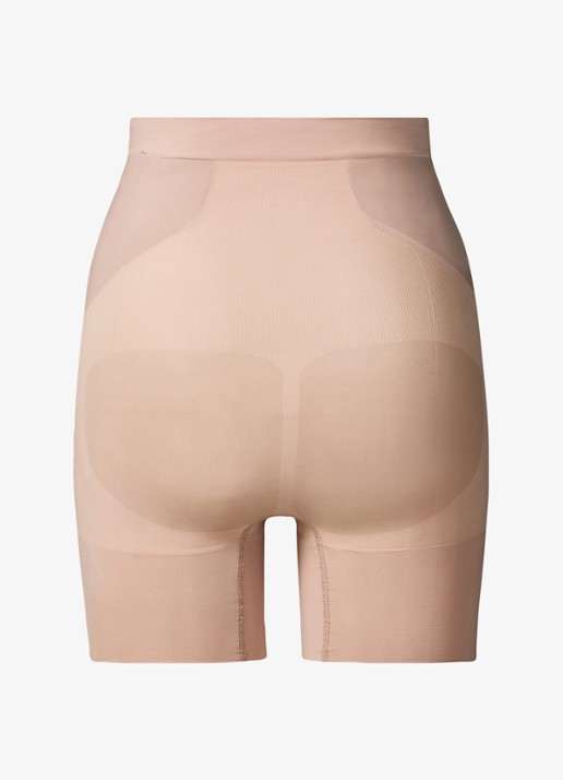 Calvin Klein Secure Sculpt high waisted corrigerende short - detail 7 beige