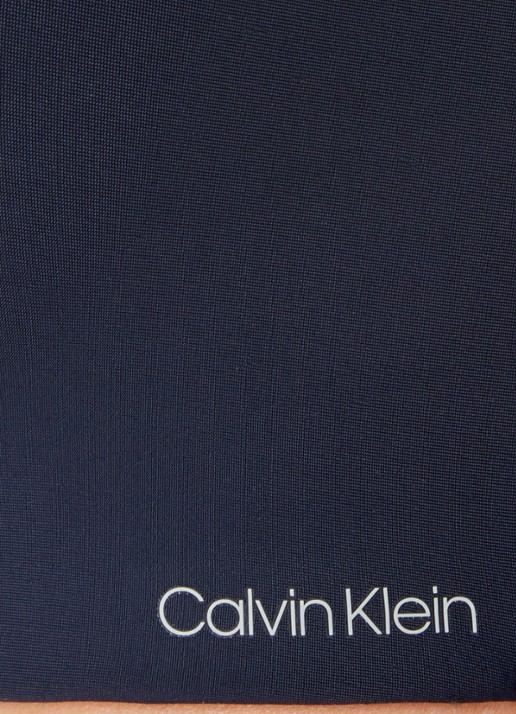 Calvin Klein Seductive Comfort beugelloze demi bh - detail 6 donkerblauw