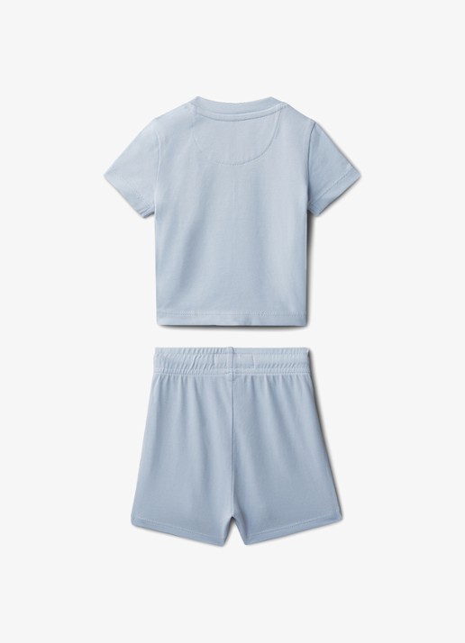 Calvin Klein Set van T-shirt en broek 2-delig - achterkant 2 blauw