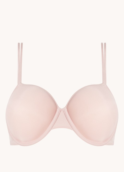 Calvin Klein Sheer Marquisette beugel bh - voorkant 4 lichtroze