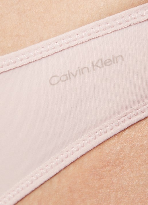 Calvin Klein Sheer Marquisette string - detail 5 lichtroze