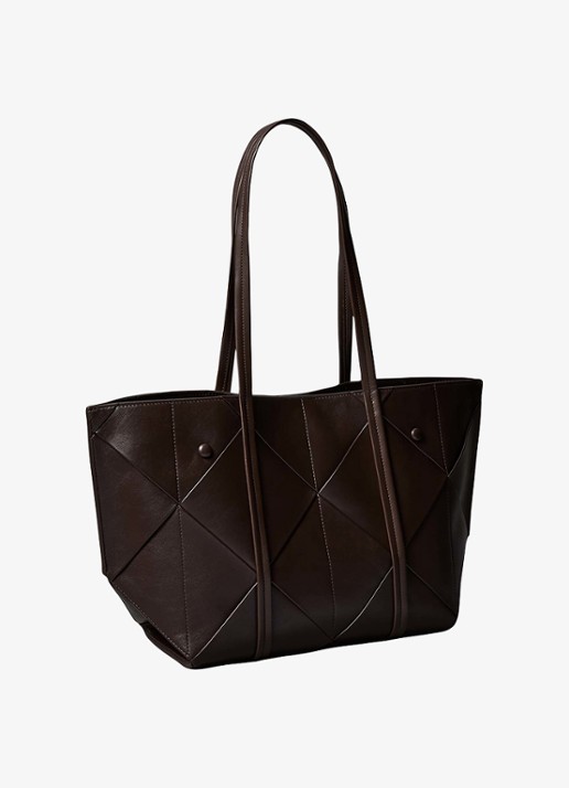 Calvin Klein Shopper met gevlochten detail