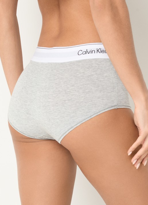 Calvin Klein Shorty met logoband - achterkant 9 grijs