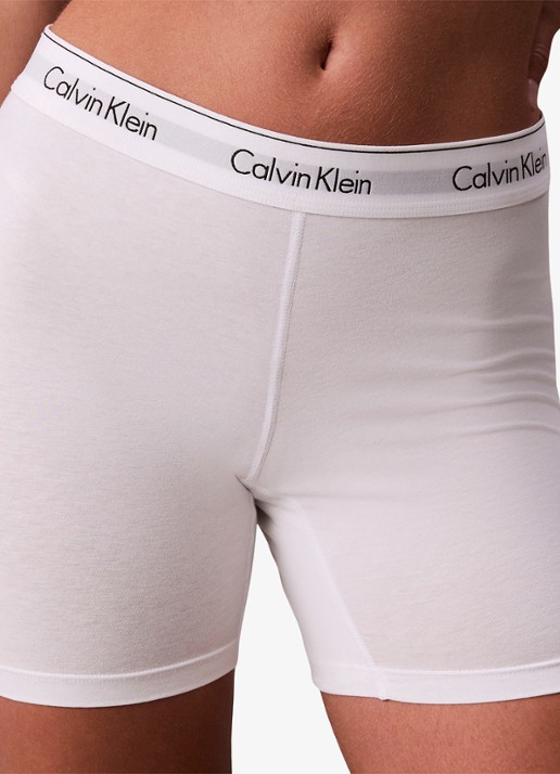 Calvin Klein Shorty met logoband  - detail 5 wit