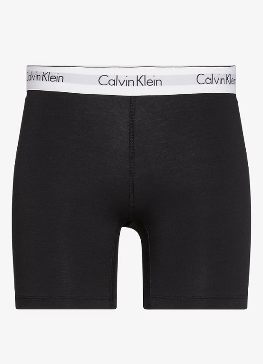 Calvin Klein Shorty met logoband  - voorkant 6 zwart